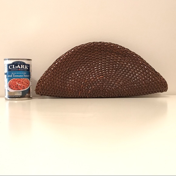 De Vecchi by Hamilton Hodge woven leather clutch - Picture 2 of 12